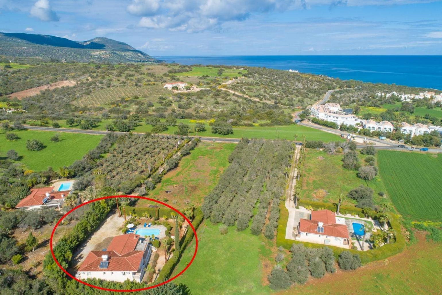 Villa Christia Maris Neo Chorio Exterior photo